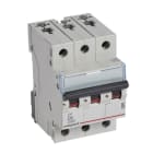 LEGRAND - TX3 Leitungsschutzschalter D-Charakteristik, 6A, 3-polig, 6kA, 400VAC, 3TE
