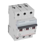 LEGRAND - TX3 Leitungsschutzschalter D-Charakteristik, 10A, 3-polig, 6kA, 400VAC, 3TE