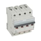LEGRAND - TX3 Leitungsschutzschalter B-Charakteristik, 10A, 4-polig, 6kA, 400VAC, 4TE