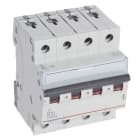 LEGRAND - TX3 Leitungsschutzschalter B-Charakteristik, 13A, 4-polig, 6kA, 400VAC, 4TE