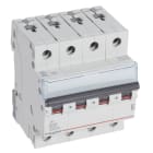 LEGRAND - TX3 Leitungsschutzschalter B-Charakteristik, 20A, 4-polig, 6kA, 400VAC, 4TE