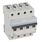 LEGRAND - TX3 Leitungsschutzschalter B-Charakteristik, 63A, 4-polig, 6kA, 400VAC, 4TE