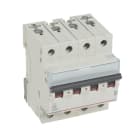 LEGRAND - TX3 Leitungsschutzschalter D-Charakteristik, 6A, 4-polig, 6kA, 400VAC, 4TE