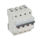 LEGRAND - TX3 Leitungsschutzschalter D-Charakteristik, 10A, 4-polig, 6kA, 400VAC, 4TE