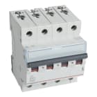 LEGRAND - TX3 Leitungsschutzschalter D-Charakteristik, 13A, 4-polig, 6kA, 400VAC, 4TE