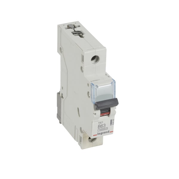 LEGRAND - TX3 Leitungsschutzschalter B-Charakteristik, 63A, 1-polig, 10kA,230/400VAC, 1TE