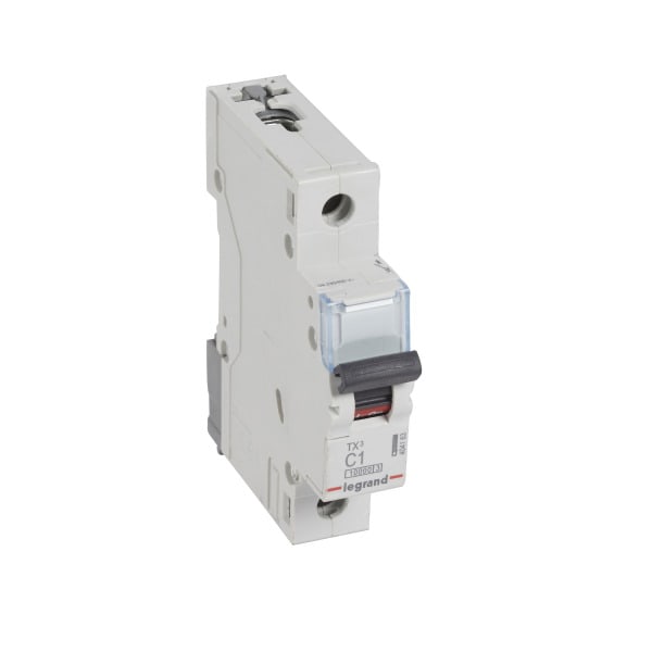 LEGRAND - TX3 Leitungsschutzschalter C-Charakteristik, 1A, 1-polig, 10kA, 230/400VAC, 1TE