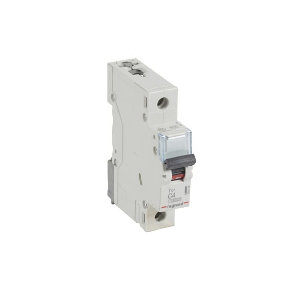 LEGRAND - TX3 Leitungsschutzschalter C-Charakteristik, 4A, 1-polig, 10kA,230/400VAC, 1TE