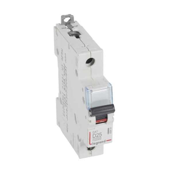 LEGRAND - DX3 Leitungsschutzschalter D-Charakteristik, 25A, 1-polig, 10kA,230/400VAC, 1TE