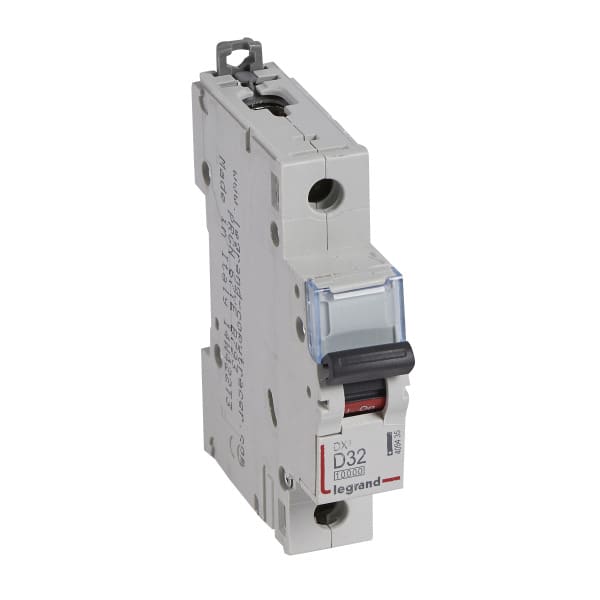 LEGRAND - DX3 Leitungsschutzschalter D-Charakteristik, 32A, 1-polig, 10kA,230/400VAC, 1TE