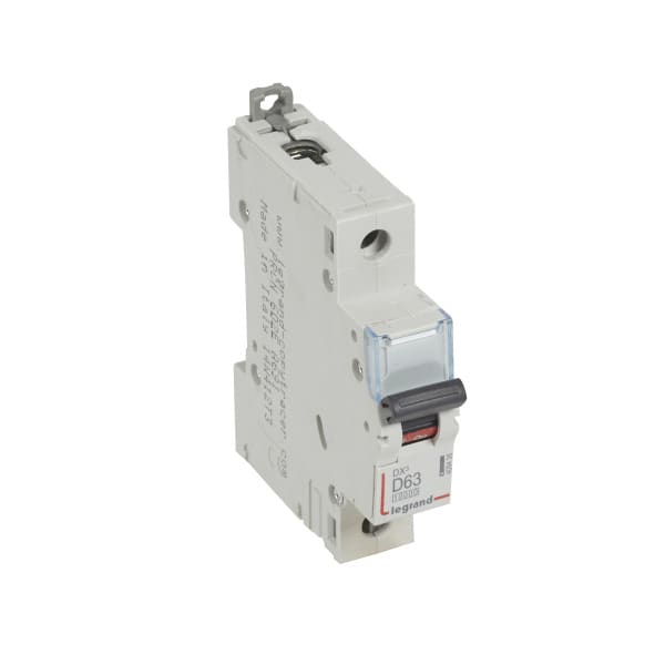 LEGRAND - DX3 Leitungsschutzschalter D-Charakteristik, 63A, 1-polig, 10kA,230/400VAC, 1TE