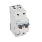 LEGRAND - TX3 Leitungsschutzschalter B-Charakteristik, 6A, 2-polig, 10kA, 400VAC, 2TE