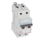 LEGRAND - DX3 Leitungsschutzschalter D-Charakteristik, 6A, 2-polig, 10kA, 400VAC, 2TE