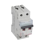 LEGRAND - DX3 Leitungsschutzschalter D-Charakteristik, 25A, 2-polig, 10kA, 400VAC, 2TE
