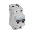 LEGRAND - DX3 Leitungsschutzschalter D-Charakteristik, 63A, 2-polig, 10kA, 400VAC, 2TE