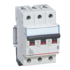 LEGRAND - TX3 Leitungsschutzschalter C-Charakteristik, 63A, 3-polig, 10kA, 400VAC, 3TE