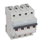 LEGRAND - TX3 Leitungsschutzschalter B-Charakteristik, 50A, 4-polig, 10kA, 400VAC, 4TE