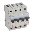 LEGRAND - TX3 Leitungsschutzschalter B-Charakteristik, 63A, 4-polig, 10kA, 400VAC, 4TE