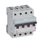 LEGRAND - TX3 Leitungsschutzschalter C-Charakteristik, 0,5A, 4-polig, 10kA, 400VAC, 4TE