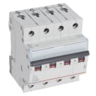 LEGRAND - TX3 Leitungsschutzschalter C-Charakteristik, 13A, 4-polig, 10kA, 400VAC, 4TE