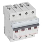 LEGRAND - TX3 Leitungsschutzschalter C-Charakteristik, 50A, 4-polig, 10kA, 400VAC, 4TE