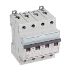 LEGRAND - DX3 Leitungsschutzschalter D-Charakteristik, 16A, 4-polig, 10kA, 400VAC, 4TE