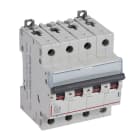 LEGRAND - DX3 Leitungsschutzschalter D-Charakteristik, 25A, 4-polig, 10kA, 400VAC, 4TE