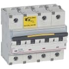 LEGRAND - DX3 Leitungsschutzschalter D-Charakteristik, 100A, 4-polig, 10kA, 400VAC, 6TE