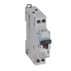 LEGRAND - DX3 Leitungsschutzschalter C-Charakteristik, 10A,  1-polig+N, 6kA, 230VAC, 1TE