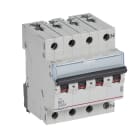 LEGRAND - TX3 Leitungsschutzschalter B-Charakteristik, 63A, 3-polig+N, 10kA, 400VAC, 4TE