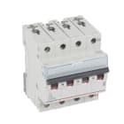 LEGRAND - TX3 Leitungsschutzschalter C-Charakteristik, 6A, 3-polig+N, 10kA, 400VAC, 4TE