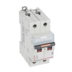 LEGRAND - DX3 Leitungsschutzschalter Z-Charakteristik, 2A, 2-polig, 25kA, 400VAC, 2TE