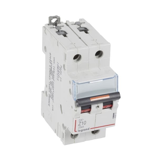 LEGRAND - DX3 Leitungsschutzschalter Z-Charakteristik, 10A, 2-polig, 25kA, 400VAC, 2TE