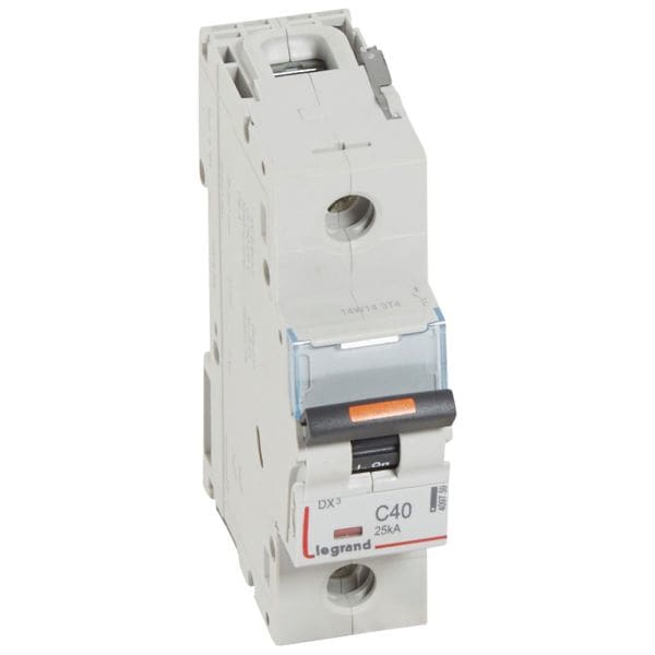 LEGRAND - DX3 Leitungsschutzschalter C-Charakteristik, 40A, 1-polig,25kA,230/400VAC, 1,5TE