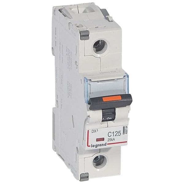 LEGRAND - DX3 Leitungsschutzschalter C-Charakteristik, 125A,1-polig,25kA,230/400VAC, 1,5TE