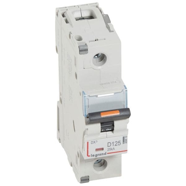 LEGRAND - DX3 Leitungsschutzschalter D-Charakteristik, 125A,1-polig,25kA,230/400VAC, 1,5TE