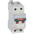 LEGRAND - DX3 Leitungsschutzschalter D-Charakteristik, 25A, 2-polig, 25kA, 400VAC, 2TE