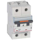 LEGRAND - DX3 Leitungsschutzschalter D-Charakteristik, 32A, 2-polig, 25kA, 400VAC, 2TE