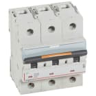 LEGRAND - DX3 Leitungsschutzschalter D-Charakteristik, 25A, 3-polig, 25kA, 400VAC, 2TE