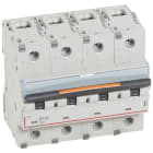 LEGRAND - DX3 Leitungsschutzschalter B-Charakteristik, 100A, 4-polig, 25kA, 400VAC, 6TE