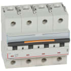LEGRAND - DX3 Leitungsschutzschalter C-Charakteristik, 40A, 4-polig, 25kA, 400VAC, 6TE