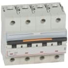 LEGRAND - DX3 Leitungsschutzschalter C-Charakteristik, 63A, 4-polig, 25kA, 400VAC, 6TE