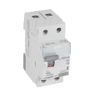 LEGRAND - TX3 Fehlerstromschutzschalter 40A, 2-polig, 100mA, Typ A, 230VAC, 2TE