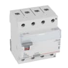 LEGRAND - TX3 Fehlerstromschutzschalter 25A, 4-polig, 30mA, Typ A, 400VAC, 4TE