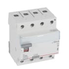 LEGRAND - TX3 Fehlerstromschutzschalter 100A, 4-polig, 100mA, Typ A, 400VAC, 4TE