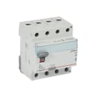 LEGRAND - TX3 Fehlerstromschutzschalter 40A, 4-polig, 300mA, Typ A, 400VAC, 4TE