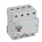 LEGRAND - TX3 Fehlerstromschutzschalter 100A, 4-polig, 300mA, Typ A, 400VAC, 4TE