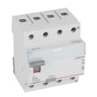 LEGRAND - TX3 Fehlerstromschutzschalter 63A, 4-polig, 500mA, Typ A, 400VAC, 4TE