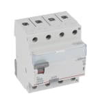 LEGRAND - TX3 Fehlerstromschutzschalter 100A, 4-polig, 500mA, Typ A, 400VAC, 4TE