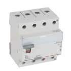 LEGRAND - TX3 Fehlerstromschutzschalter 80A, 4-polig, 500mA, Typ A-S, 400VAC, 4TE